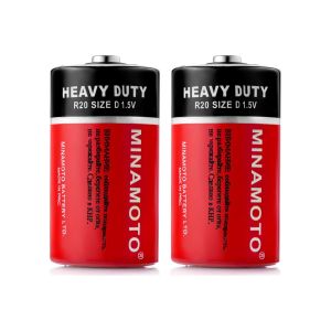 Батарейка солевая Minamoto R20, тип D