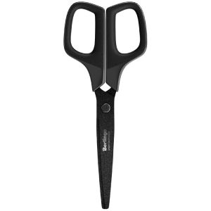 Ножницы Berlingo «Double black», 17,5см, тефлоновые лезвия, европодвес