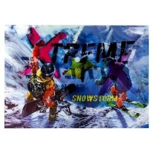 Папка-конверт с кнопкой А4,«Xtreme», пластик, 180 мкм. 2306