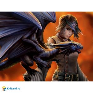 Пазл Super 3D Дрессировщик драконов, 500 дет.