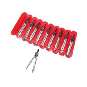 Циркуль  INTELLIGENT CC-95 металлический, 12 см, в чехле