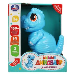 356932 Динозавр сказочник весёлый динозавр сказочник.150фактов,стихов,звуков.+кор.бат. Умка