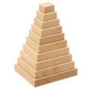 Пирамидка Квадрат, 100х60х60 мм.