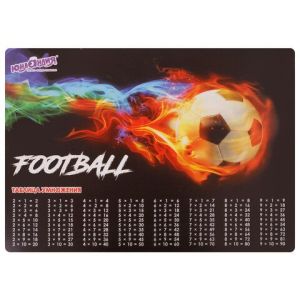 Настольное покрытие ЮНЛАНДИЯ, А3+, пластик, 46x33 см, «Fireball», 270397