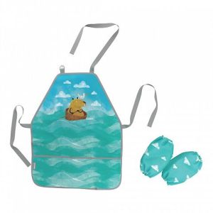 Накидка-фартук с нарукавниками ErichKrause Capybara Travel