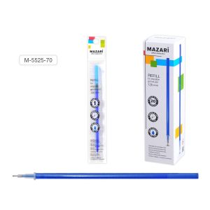 Стержень гелевый со стираемым чернилами Mazari 128мм М-5525-70