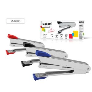 Степлер №10 Mazari 12л, ассорти М-6908