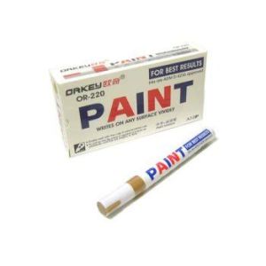 Маркер-краска Orkey BR-14 чёрный,золото,серебро,OR-220