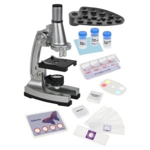 Микроскоп, 750х, 3 объектива, держатель для смартфона, аксессуары