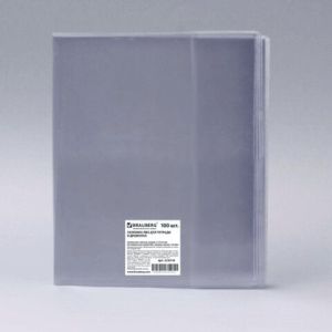 Обложка ПВХ д/тетради и дневника 212*350 мм прозр223418