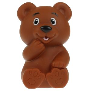 343044 Игрушка для ванны мишка сетка, хенгтег КАПИТОШКА