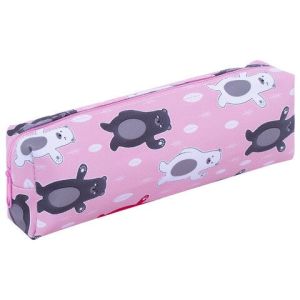 Пенал-косметичка ПИФАГОР, мягкий, «BEAR», прямоугольный, 20х7х4 см, 229266