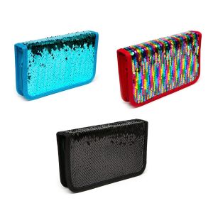 Пенал 1 отд с пайетками  AL6080