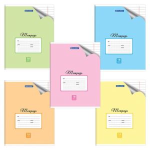 Тетрадь 18 л линия  Эко 402806 с уголком