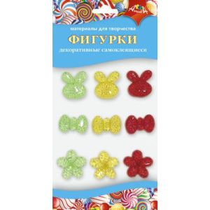 Материал декоративный «Фигурки самоклеящ.»6шт Апплика