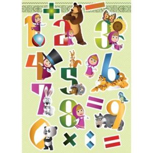 LB 4001 Декоретто Цифры Маши и медведя