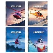 Тетрадь 48 л. А5+ кл. греб. офс. Schoolformat ВПЕРЕД В НЕИЗВЕСТНОСТЬ мел. карт., ВД-лак