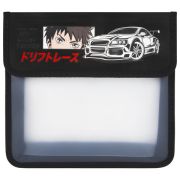 Папка для тетрадей ЮНЛАНДИЯ А5, пластик, 2 отделения, клапан на липучке, «Anime boy», 272191