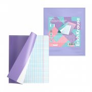 Набор пластиковых обложек ErichKrause Fizzy Pastel, для тетрадей и дневников, 212х347мм, 100 мкм
