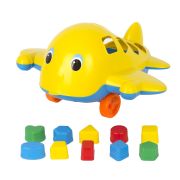 Игра логическая « Совтехстром » Самолет Кит 28,5см, в наборе: самолет, 10 элементов, картонная упаковка 28,5*30*16см