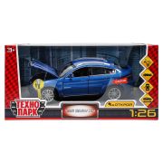 380120 Машина металл свет-звук BMW X6, 20 см, двери, капот, багажник Технопарк