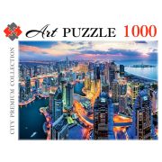 Artpuzzle. ПАЗЛЫ 1000 элементов. ДУБАЙ С ВЫСОТЫ ПТИЧЬЕГО ПОЛЕТА (Арт. ГИК1000-0467)