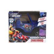 378742 Машина-перевертыш Трансформеры на бат., кор.11*9*9см ТЕХНОДРАЙВ