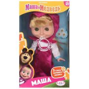381114 Кукла Маша и Медведь маша 25 см, озвуч, кор КАРАПУЗ