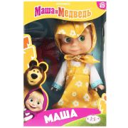 366698 Кукла Маша и Медведь 15 см, без звука, акс, кор КАРАПУЗ
