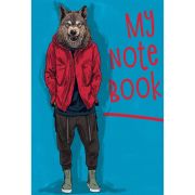MyArt. БЛОКНОТ в клетку My notebook. Волк