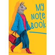 MyArt. БЛОКНОТ в клетку My notebook. Лама