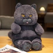 Мягкая игрушка Хитрый кот 40см 232407 КОКОС графит