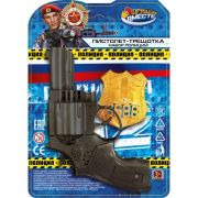 383973 Набор полиции пистолет-трещетка жетон, блист.14,3*21,5*5см ИГРАЕМ ВМЕСТЕ