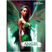 Gatto Rosso. Angel Sketchbook. Angel in Green