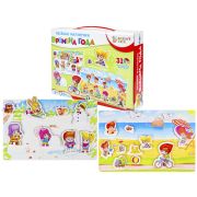 BRIGHT KIDS. Весёлые магнитики. ВРЕМЕНА ГОДА Арт. (ИН-7611)