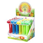 Ручка шариковая Alingar «Машинка», 0,7 мм, синяя, цветной пластиковый корпус