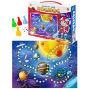 Настольная игра ходилка. КОСМОС (плотная коробка)(Арт. ИН-0247)