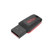 Флеш-накопитель USB 32GB Netac U197 mini чёрный/красный (NT03U197N-032G-20BK)