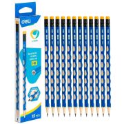 Карандаш чернографитный Deli HB U-Touch трехгранный корп., HB
