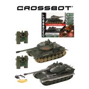Танковый бой р/у 1:24 Т-34 (СССР) - GERMANY KING TIGER (Германия), аккум