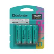 Элемент питания DEFENDER LR6 АА PowerPulse BL4  (4/40/240)