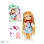 Игр. наб. «Туристка», в компл. кукла 12 см, предм. 5 шт, блистер