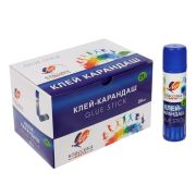Клей-карандаш « Луч » Классика 21гр, основа PVP, картонный дисплей(Клей-карандаш - это твердый цилиндр клеевой массы, размещенный в пластиковом поворотном корпусе с колпачком. Предназначен для склеивания бумаги, картона, фотобумаги. Это идеальный по