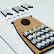 Открытка ручной работы Серия А