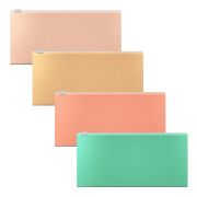 Zip-пакет пластиковый ErichKrause® Matt Powder, Travel, непрозрачный, ассорти (в пакете по 12 шт.)