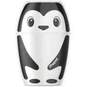 034014 SHAKKY Точилка 1 отверстие, с контейнером, декорированная, ассорти, в дисплее (10228020/270125/5013406/06 , КИТАЙ)