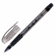 Ручка гелевая с грипом PENSAN «Soft Gel Fine», ЧЕРНАЯ, игольчатый узел 0,5 мм, линия 0,4 мм, 2420/12