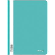 Скоросшиватель пластиковый А4 « KWELT » 120/160мкм бирюзовый, текстура поверхности- песок