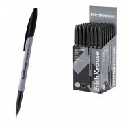 Ручка шариковая ErichKrause Slender® Stick Grey 0.7, Super Glide Technology, цвет чернил чёрный (в коробке по 50 шт.)