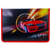 Папка д/труда А4 на молнии СКОРОСТЬ лам.карт. арт.671917 (1/20шт)